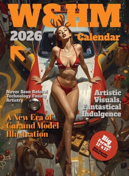 W&HM Wheels and Heels Magazine – 2026 Calendar Cover