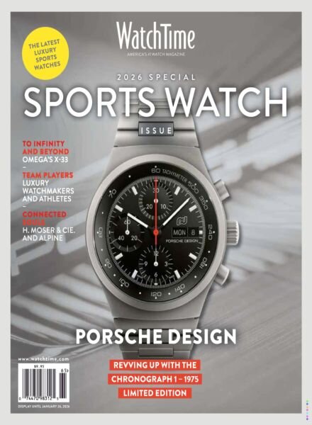 WatchTime – Special Issue Sports Watch 2026 Cover