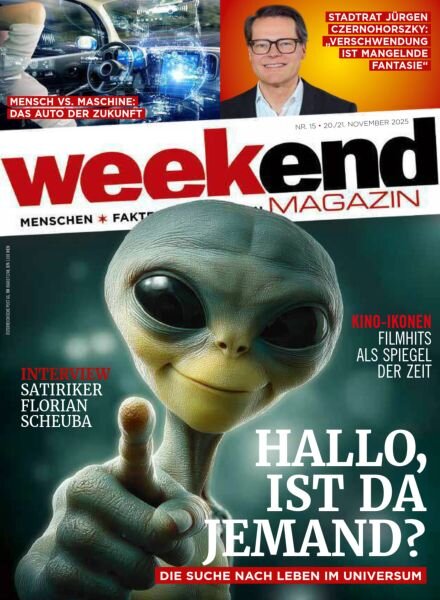 Weekend Magazin – 20 November 2025 Cover