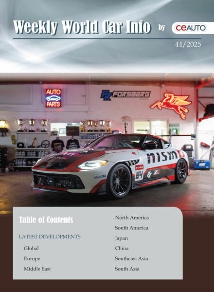 Weekly World Car Info – 1 November 2025 Cover