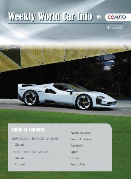 Weekly World Car Info – 25 October 2025 Cover