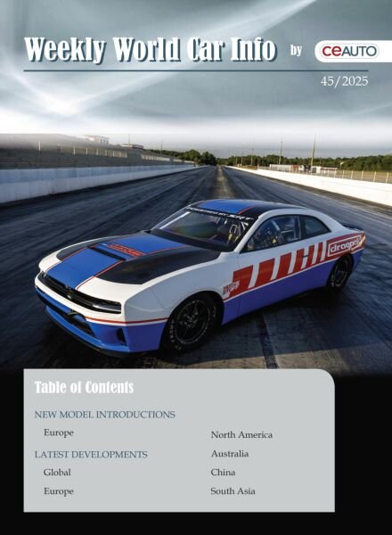 Weekly World Car Info – 8 November 2025 Cover