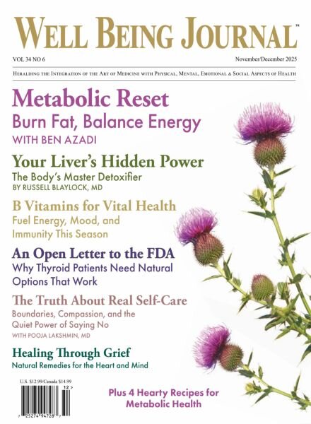 Well Being Journal – November-December 2025 Cover