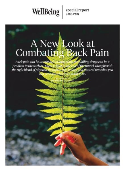 WellBeing Special Report – A New Look at Combating Back Pain 2025 Cover