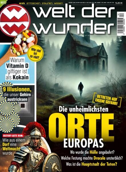 Welt der Wunder – Dezember 2025 Cover
