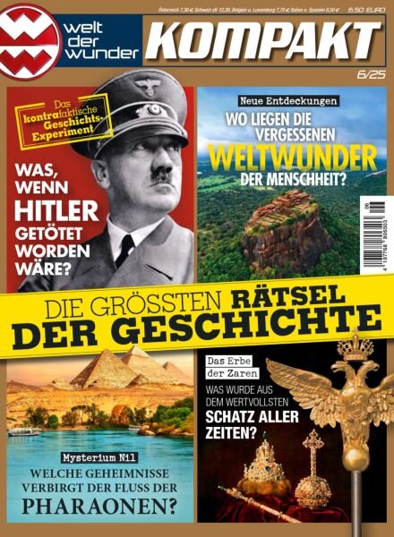 Welt der Wunder Kompakt – November 2025 Cover