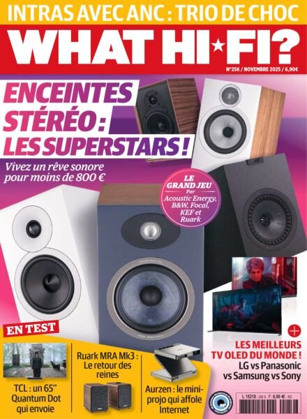 What Hifi France – Novembre 2025 Cover