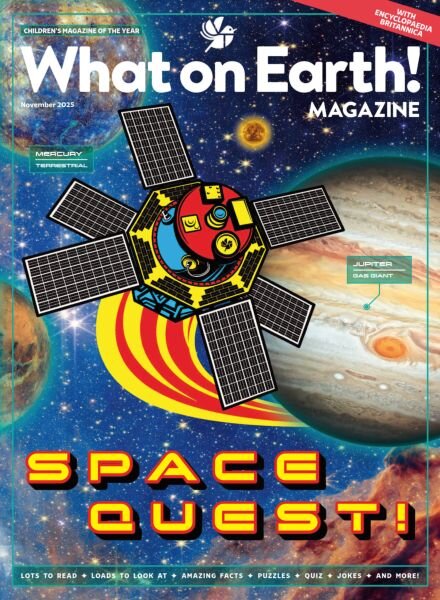 What on Earth! Magazine – November 2025 Cover