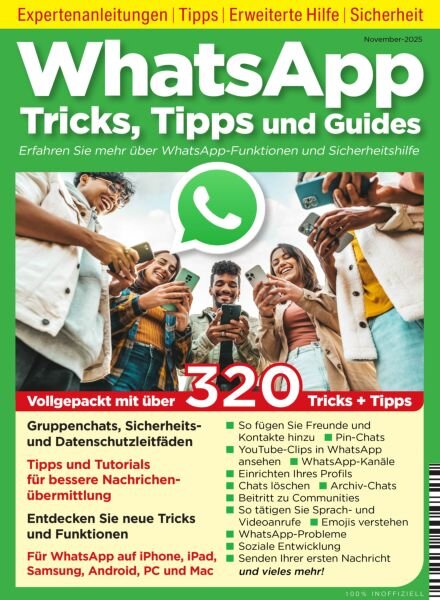 WhatsApp Tricks Tipps und Guides – November 2025 Cover