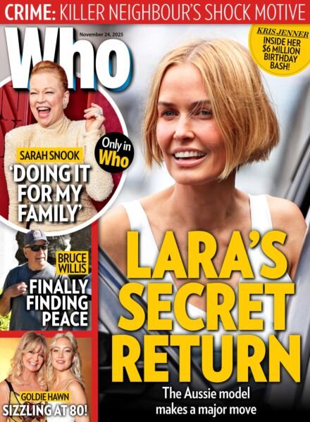 Who – 16 November 2025 Cover