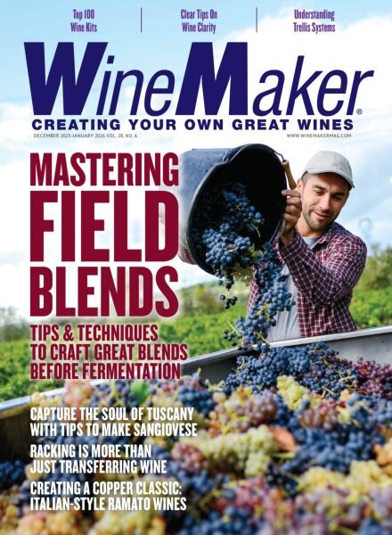WineMaker – December 2025 – January 2026 Cover