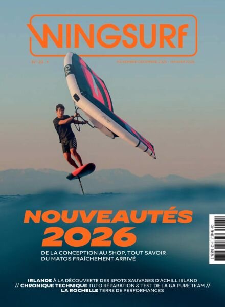 Wing Surf – Novembre-Decembre 2025 Cover