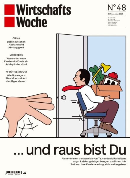 WirtschaftsWoche – 21 November 2025 Cover