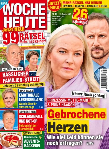 Woche Heute – 29 Oktober 2025 Cover