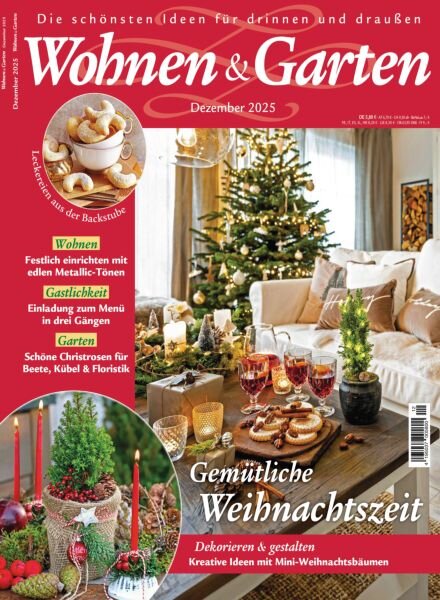 Wohnen & Garten – Dezember 2025 Cover