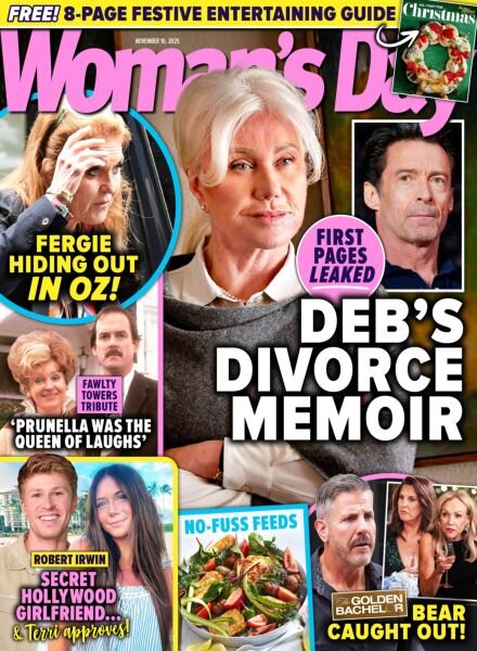 Woman’s Day Australia – November 10 2025 Cover