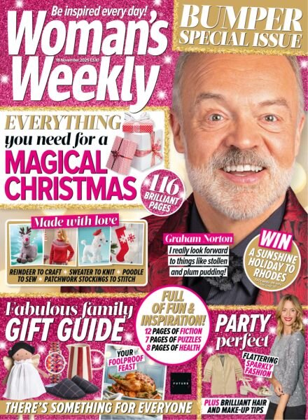 Woman’s Weekly UK – 18 November 2025 Cover