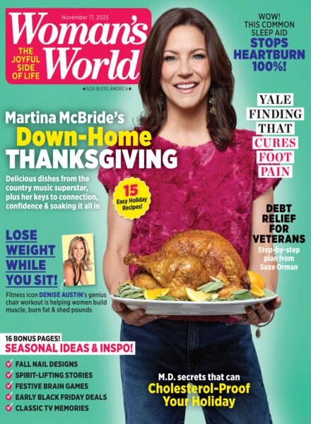 Woman’s World USA – November 17 2025 Cover
