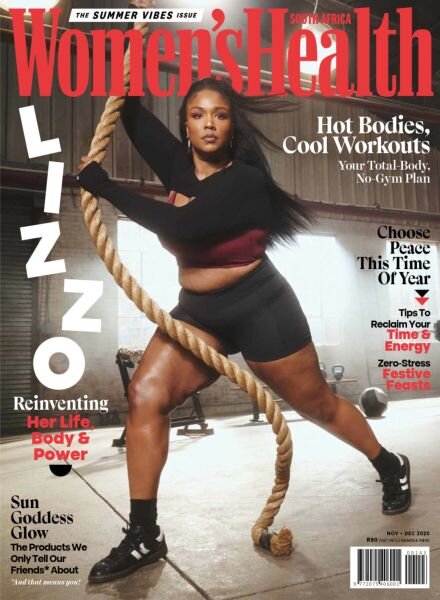 Women’s Health South Africa – November-December 2025 Cover