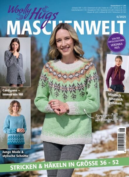 Woolly Hugs Maschenwelt – Nr 6 2025 Cover