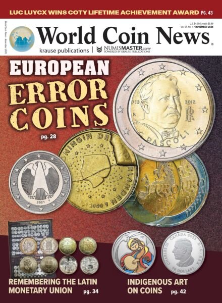 World Coin News – November 2025 Cover
