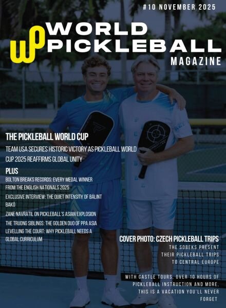 World Pickleball Magazine – November 2025 Cover