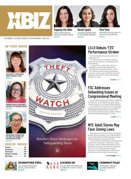 XBIZ Premiere – April 2025 Cover