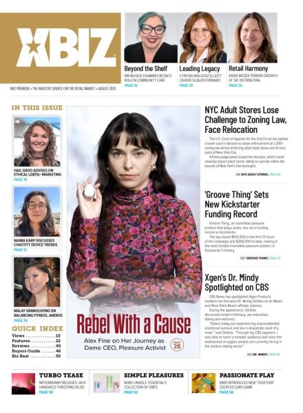 XBIZ Premiere – August 2025 Cover