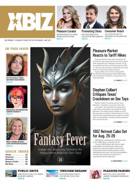XBIZ Premiere – May 2025 Cover