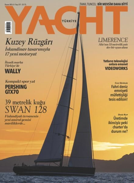 Yacht Turkiye – Kasim 2025 Cover
