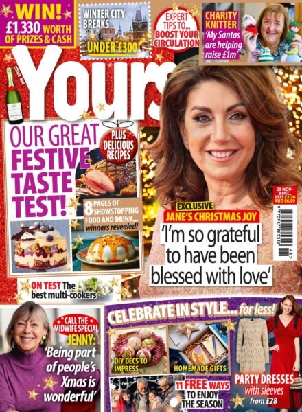 Yours UK – 25 November 2025 Cover