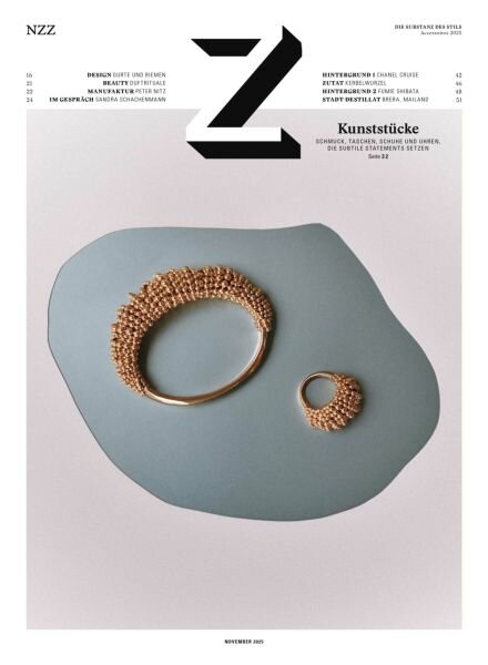 Z – die Substanz des Stils – Accessoires 2025 Cover