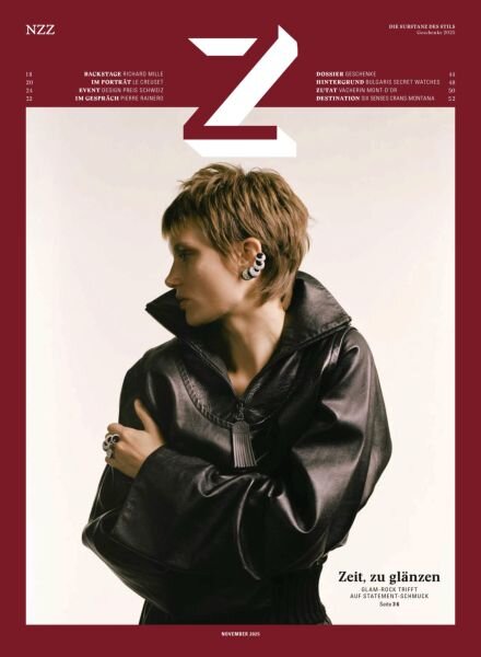 Z – die Substanz des Stils – November 2025 Cover