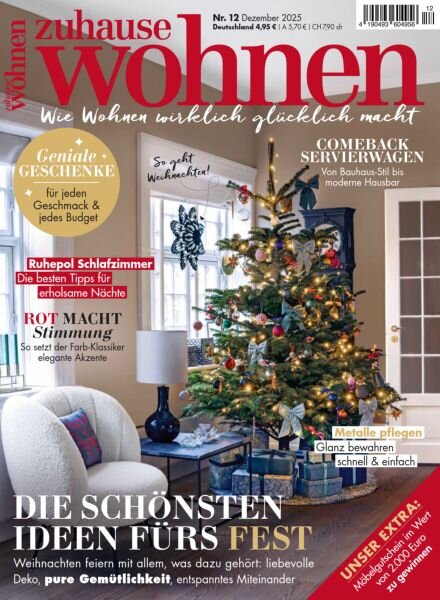 Zuhause Wohnen – Dezember 2025 Cover