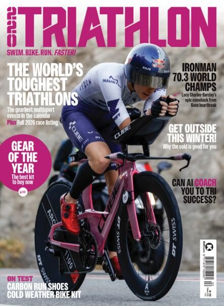220 Triathlon UK – February 2026 Cover