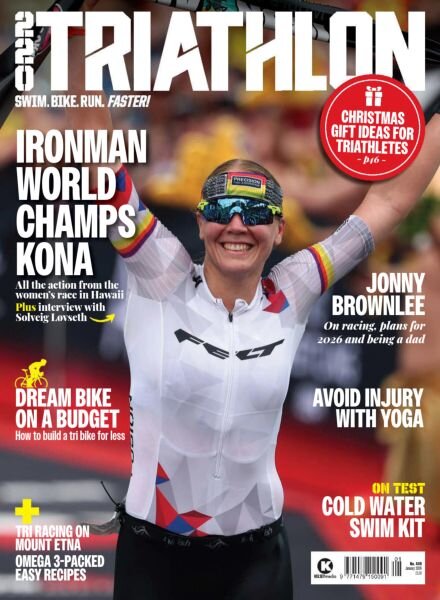 220 Triathlon UK – January 2026 Cover