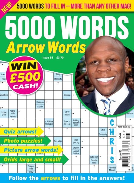 5000 Words Arrow words – Issue 55 – December 2025 Cover
