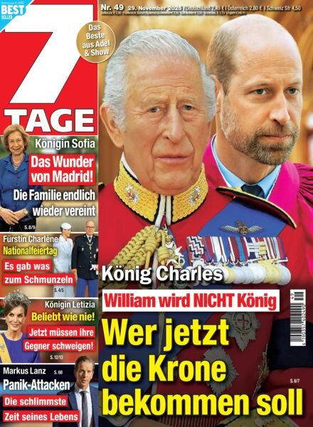 7 Tage – 29 November 2025 Cover