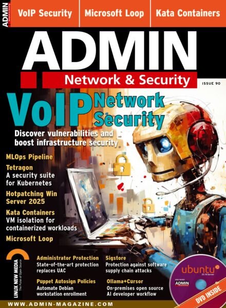 Admin Network & Security – November-December 2025 Cover