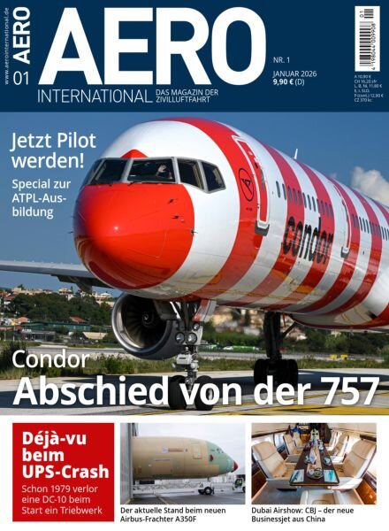 Aero International – Januar 2026 Cover