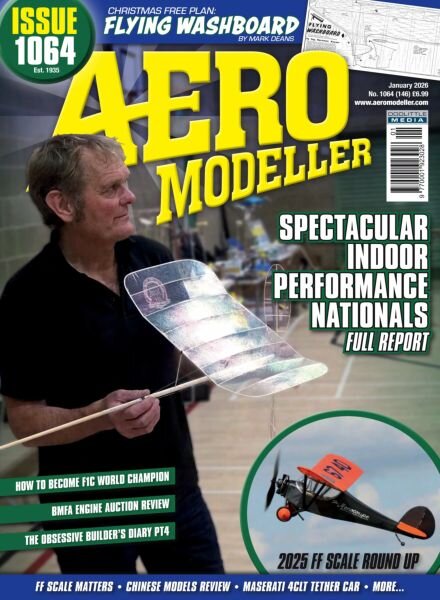 AeroModeller – January 2026 Cover
