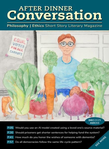 After Dinner Conversation – December 2025 Cover