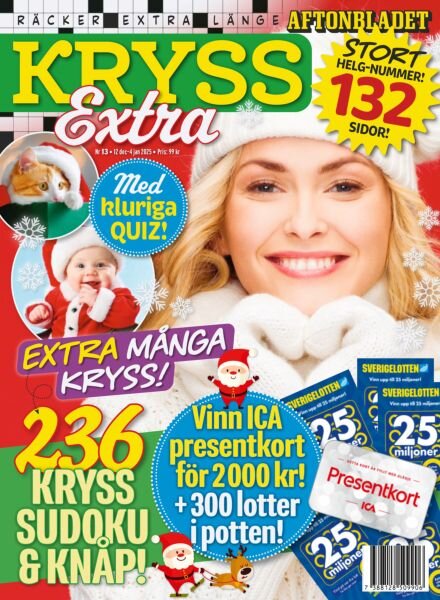 Aftonbladet Kryss Extra – 12 December 2025 Cover