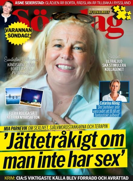 Aftonbladet Sondag – 21 December 2025 Cover