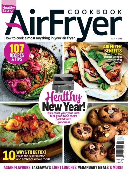 Air Fryer Cookbook – Healthy New Year – December 2025 Cover
