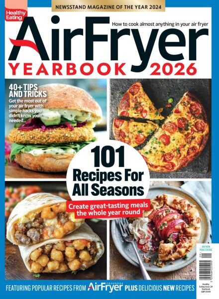 Air Fryer Cookbook – Yearbook 2026 Cover