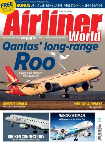 Airliner World – January 2026 Cover