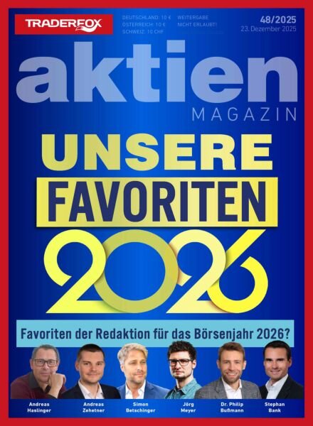 Aktien Magazin – 22 Dezember 2025 Cover