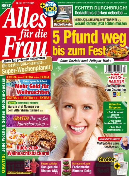 Alles fur die Frau – 12 Dezember 2025 Cover