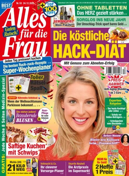 Alles fur die Frau – 24 Dezember 2025 Cover